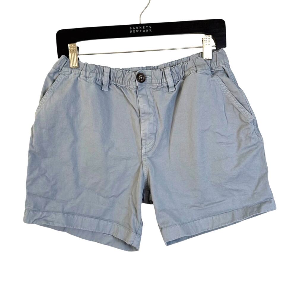 Chubbies Classic Chino Shorts in Dolphin Blue Gray Size Medium